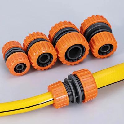 Tubo da Giardino in Plastica con Connettore Rapido 1/2" 3/4'' 1 Giunto di Accoppiamento Doppio Maschio Adattatore Estensore per Tubo