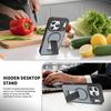 Official Magnetic Phone Case For iPhone 17 11 12 13 14 15 16 17 Pro Max Air 15 16 Plus Magsafe Stand Shockproof Protector Cover