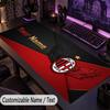 Large Mouse PadAC Milan Custom Name Text Personalized Desk Mat Non Slip Gaming Pad