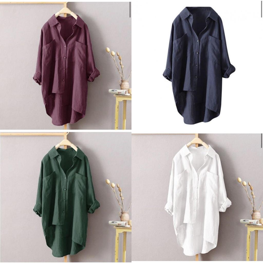 Vintage Style Cotton Linen Cardigan With Pockets For Casual Autumn Wear