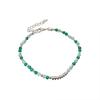 Freshwater Pearl & Green Crystal Bracelet - 2022 Design for Women