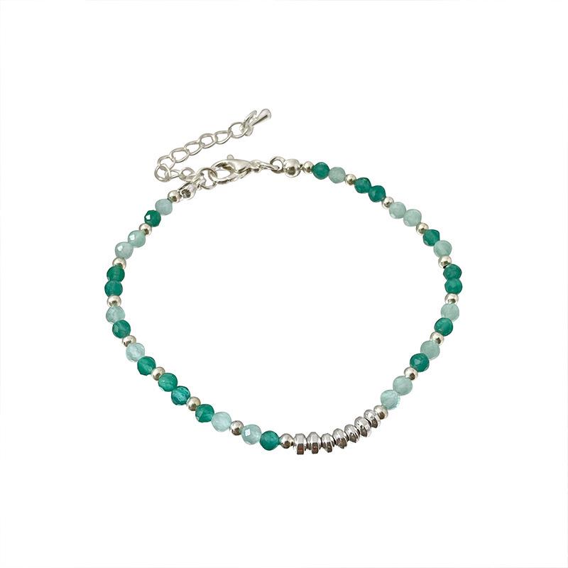 Freshwater Pearl & Green Crystal Bracelet - 2022 Design for Women