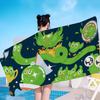 Funnyt D-Duolingo Microfiber Printed Beach Towel Mountain Climbing Yoga Beach Swimming Running Absorbent Soft Towel