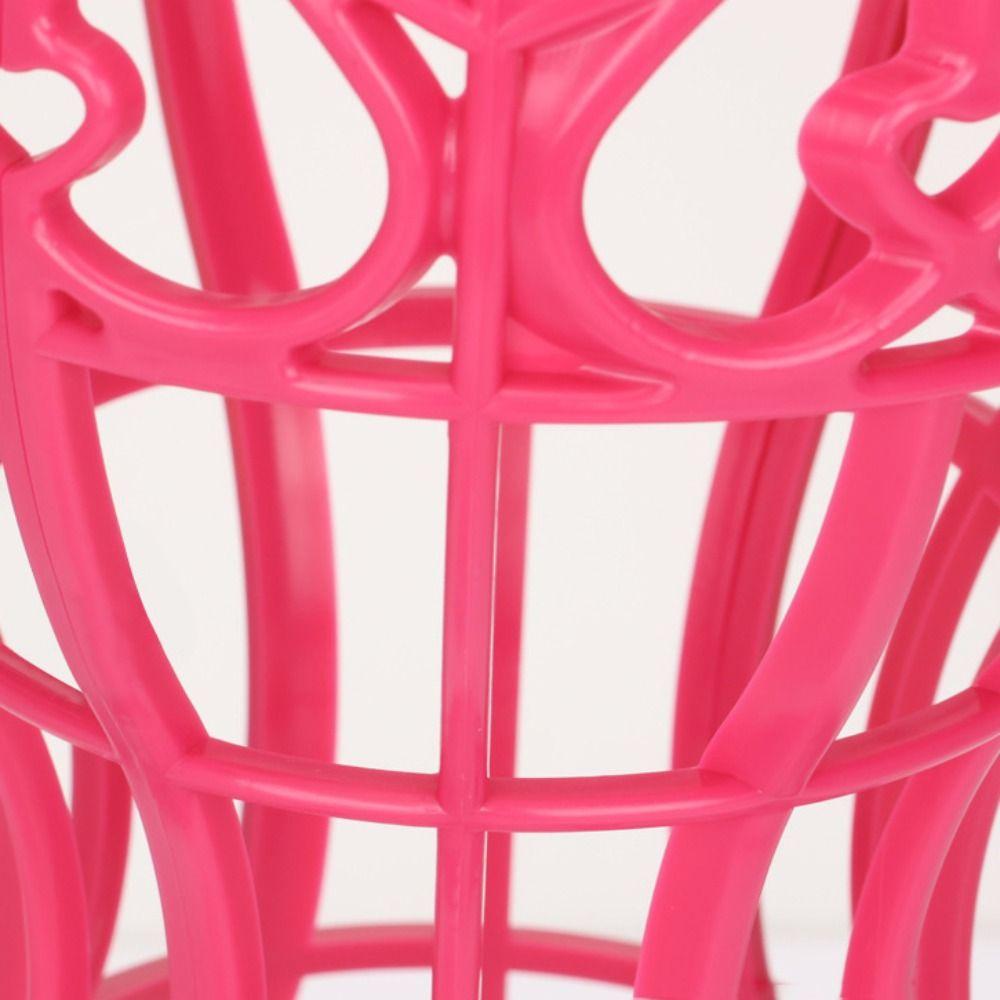 Lantern Shape Plastic Wig Stand 4 Color Wig Head Stand Wig Accessories Hat Cap Holder