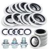 M16 Aluminium Alloy Rubber Gasket Car Oil Sump Drain Plug Sealing Gaskets Rings Washer for Renault Clio Duster Espace Fluence