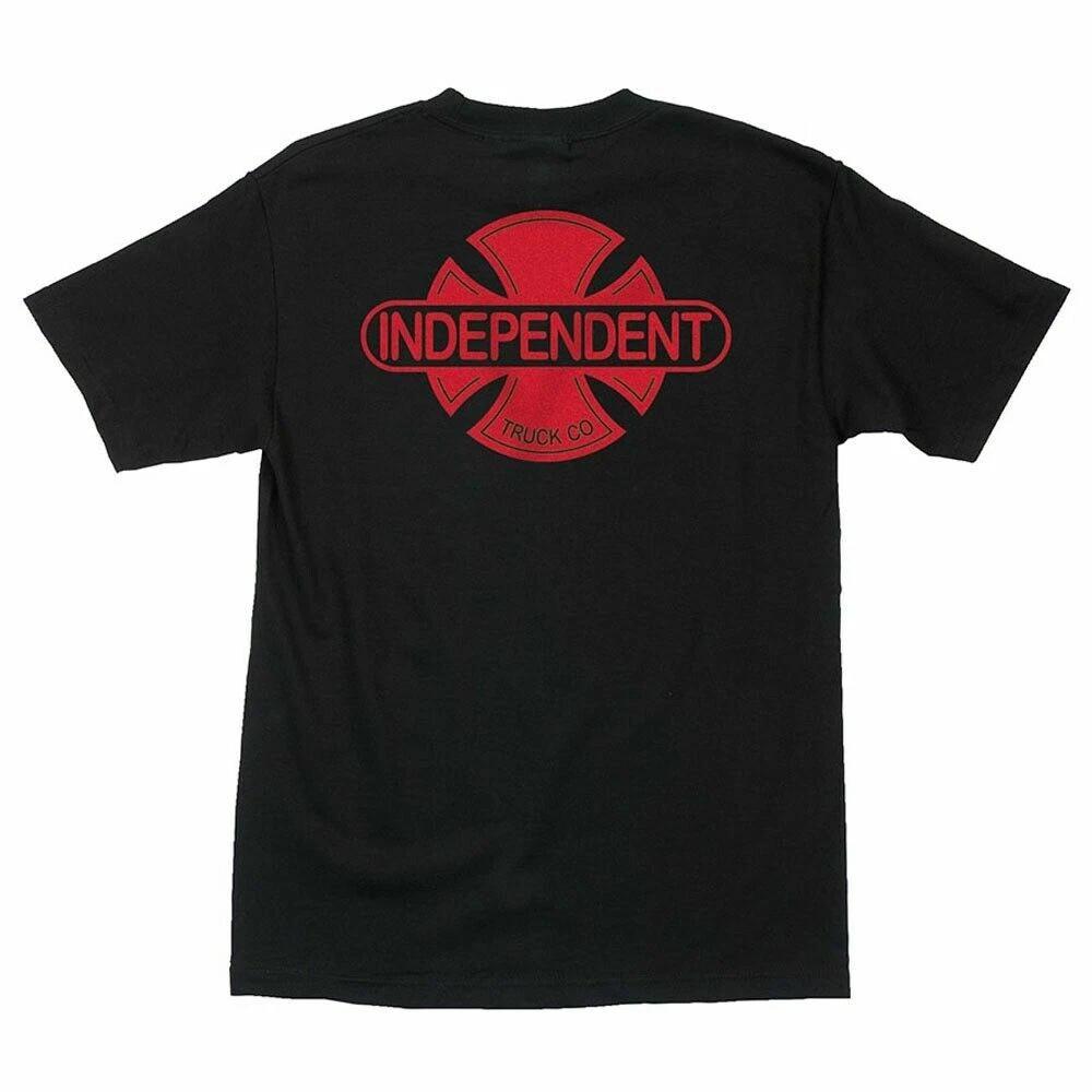 Independent Trucks BASEPLATE Skateboard T Shirt BLACK XXXXL
