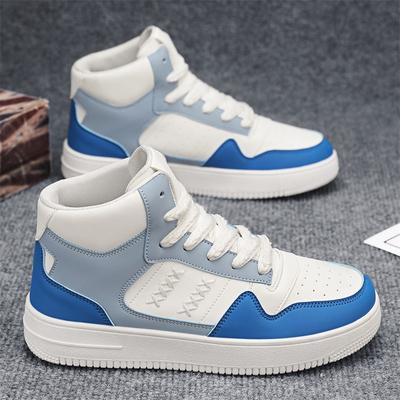 Clearance Men's Shoes Spring New Trend High-top Versatile Heightening Sports Shoes Casual Sports Trend Shoes Hong Kong Style Men's Shoes
