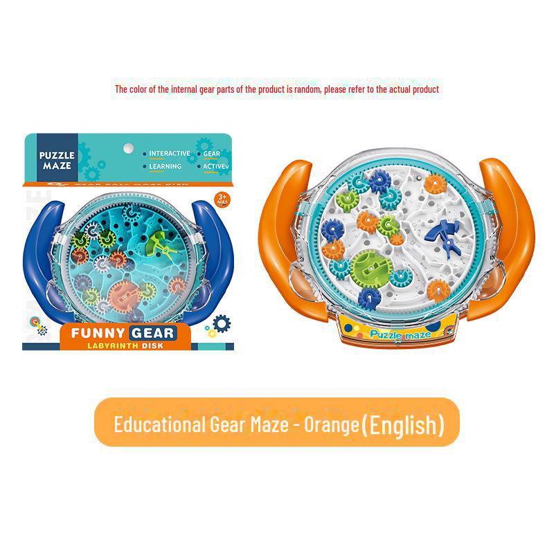 Cross-border 3D Puzzle Maze: Handheld Balance Ball for Children's Concentration and Level Training