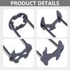 2Pcs Basin Wrench Sink Wrench Set Under Sink Plumbers Wrench Multifunctional