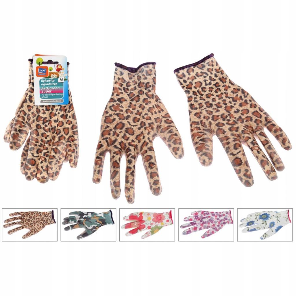 SUPER ARTGARDEN ochranné zahradnické pracovní rukavice velikost L