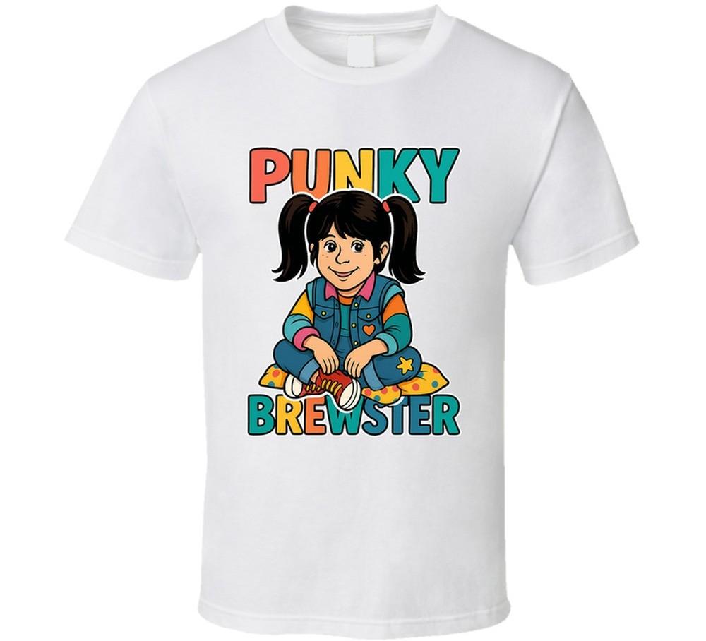 

Punky Brewster Caricature Retro Look Fan T Shirt 2XL