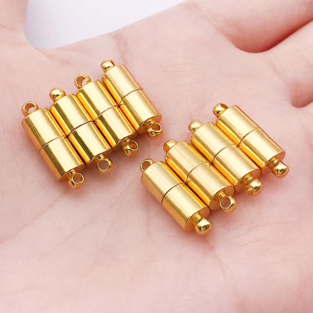 Magnetic Clasps Set: Heart, Cylinder, Sphere - 20 Styles for DIY Jewelry
