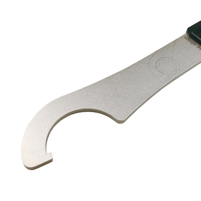 Portable Bike Bottom Bracket Tail Lock Rings Hook Wrench Stainless Steels Bicycles Repair Wrench Maintenance Tool