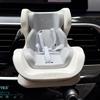 Yurika Plush Car Seat, Cute Doll Car Seat Vent Clip, Small Doll Safety Seat, Doll Stroller Car Ornament, Anti-Tilt Structure, Mini Doll Car Seat,