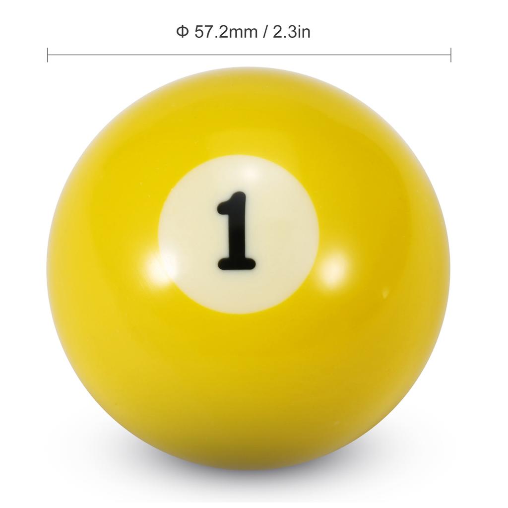 57,2mm Dospělá Kulečníková Koule Sada Poolových Kulí Plná Velikost Americký Standard Kulečníková Koule Sada 16 Kulí Odolná Syntetická Pryskyřice