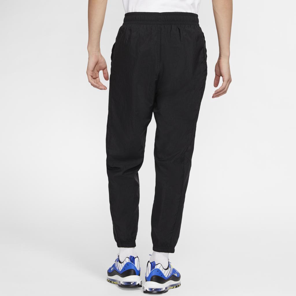Nike Casual Woven Joggers With Cuffed Hem Men Bottoms Black CJ4565-011