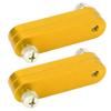 2PCS Ruler Positioning Block Aluminum Alloy Adjutsable Ruler Positioning Limit Block