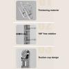 Yousheng Sock Drying Rack Wall Mounted Rotate Drying Hangers 28 Clips Strong Load-bearing Simple Installation Bathroom Laundry Rack
