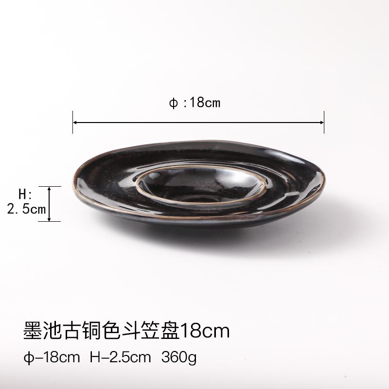 

Ceramic Dessert Plate Restaurant Tableware Dining Plates Cold Dish Dessert Plate Soup Plates Fruit Salad Bowl Sting Disc Tray