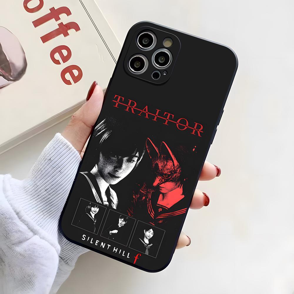 Silent Hill Game Phone Case For IPhone 17 Pro Max 16 15 14 Pro Max 13 11 X Xs Xr 8 7Plus Silicone Cover