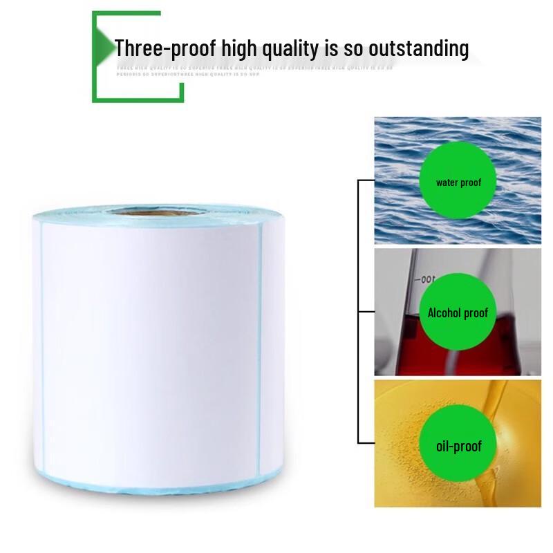 Anjieyou Triple-Proof Self-Adhesive Thermal Label Paper