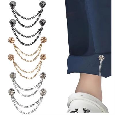 2/4Pcs Magnetic Clothing Clips Multi-Function Magnetic Strength Buttons Clips Pinless Brooch Clips for Women Clothes Cardigans