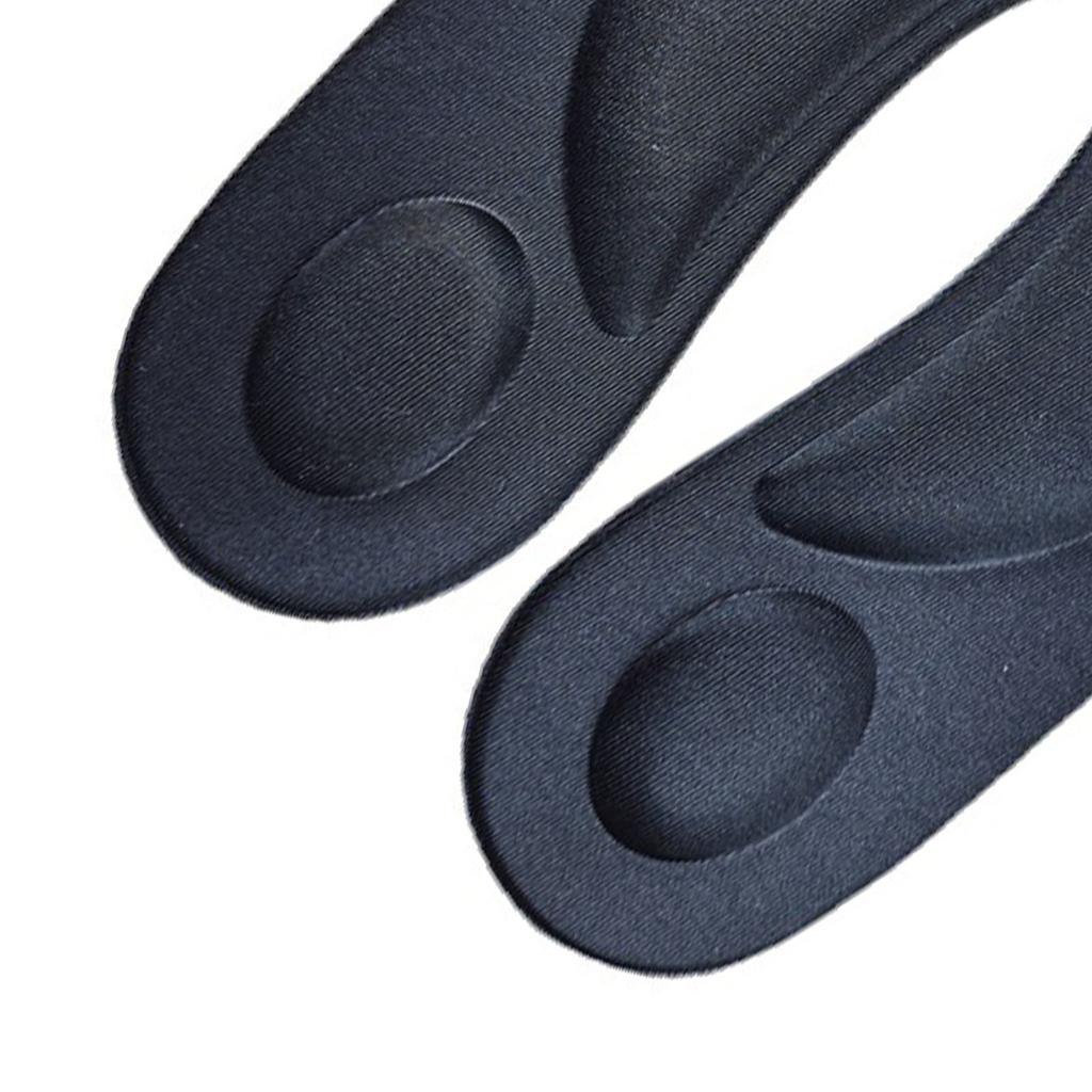 1 Pair Women and Men Insoles Soft Foam Breathable Sweat Absorbing Shock Absorbing Deodorization Arch Support Insole
