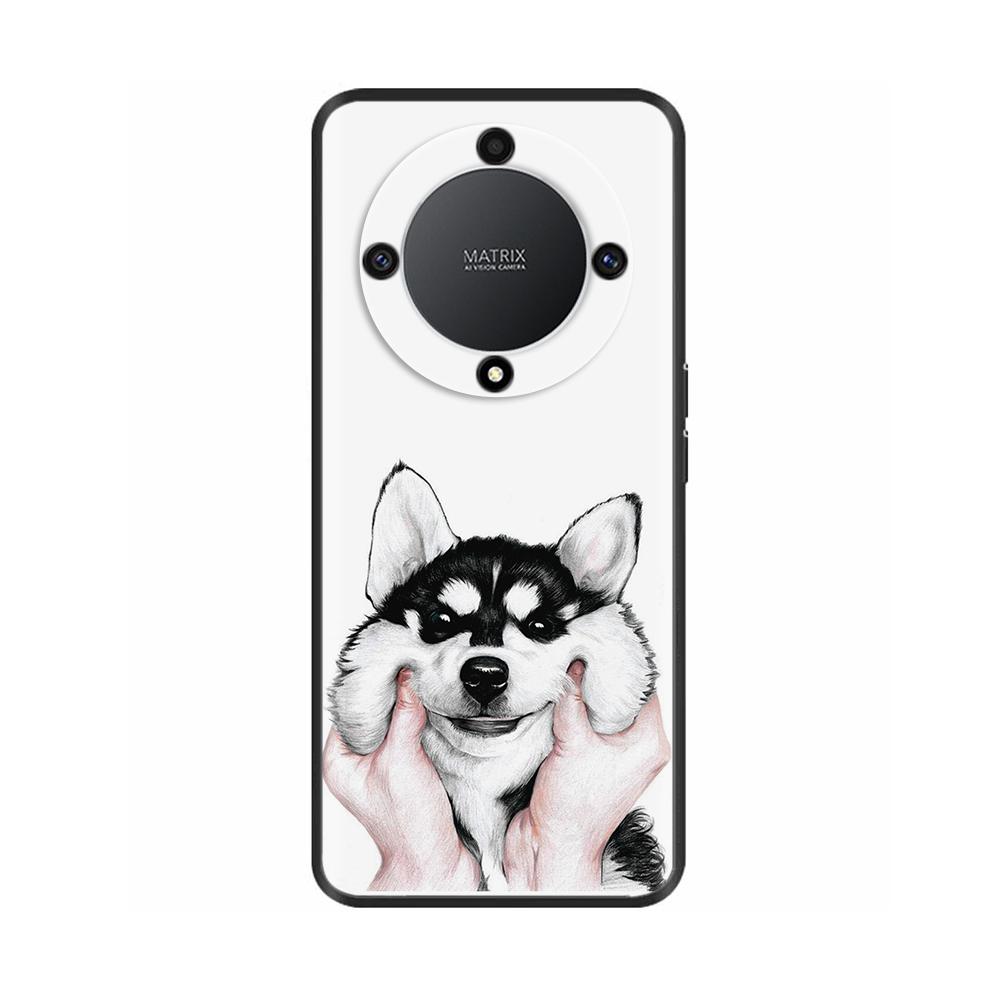 For Honor Magic6 Lite Case Honor Magic 6 5 4 Lite X9B Cover Funda TPU Soft Black Silicone Phone Cover Honor Magic 6 Lite 5G Case