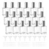ABMH-Clear Glass 15Ml Perfume Bottle, 20-Pack Fine Mist Atomizer- Travel-Sized With Accessories