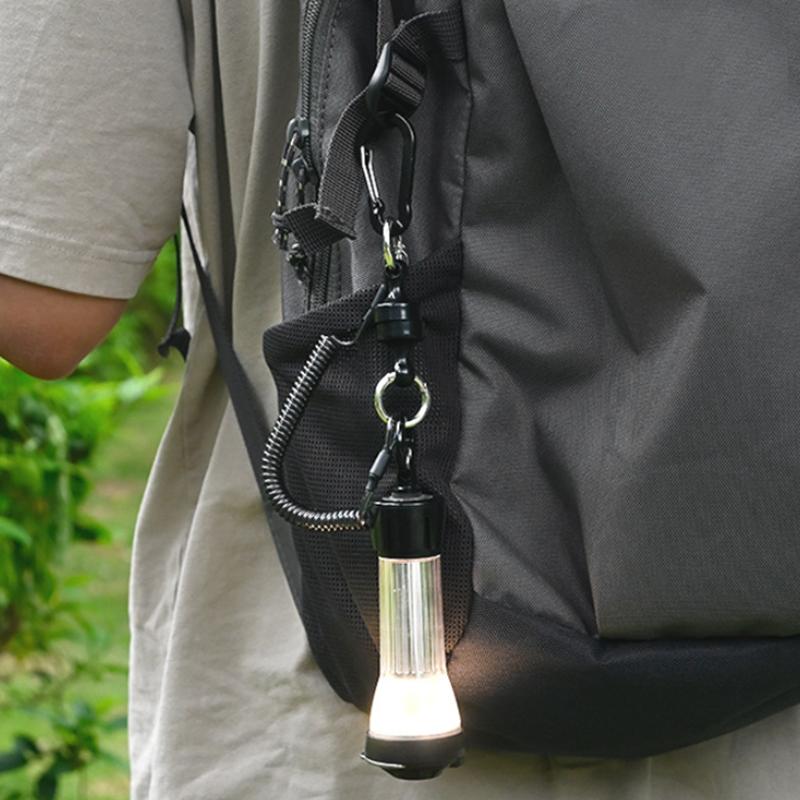 Fishing Magnetic Net Release Holder With Lanyard Fly Fishing Tool Strong Magnet Carabiner Key Chain Elastic Coil Stretch Tether
