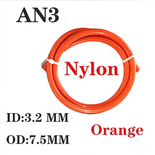 AN3 Motorrad Auto Hydraulischer Bremschlauch Automobil Racing Nylon PTFE Stahlgewebe Kupplung Universell Scheibenbremse Ölleitung 1/8