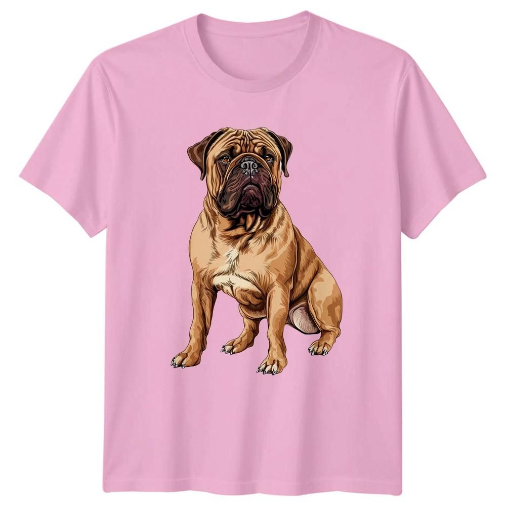 Bullmastiff Dog Animals Unisexs TShirt Unisexs Tee Graphic Unisex Top