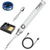 USB Rechargeable Portable Cordless Soldering Iron Tool Kit Temperature Adjustment Welding Tool Pen for Home Repair DIY