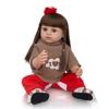 Bonecas reborn de silicone, 55 cm, menina, princesa, boneca muito macia, corpo inteiro, vinil, linda boneca, toque real, brinquedo, presente para crianças