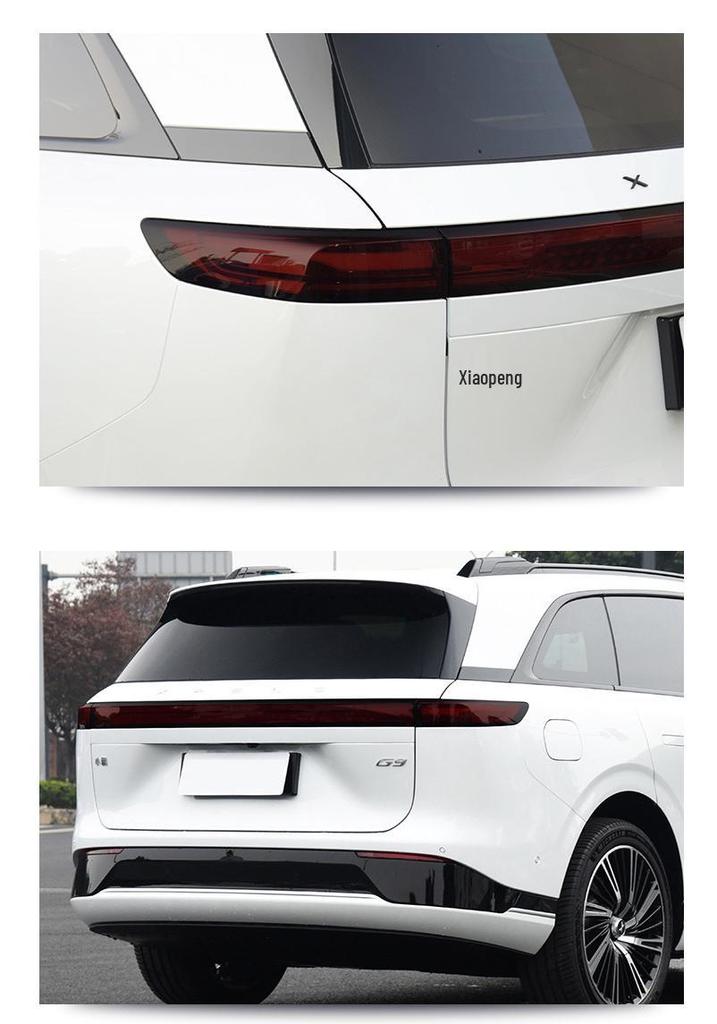 Xiaopeng G9/G3/P5 Black Warrior Smoked Headlight and Taillight TPU Film - Light-Controlled Color Changing