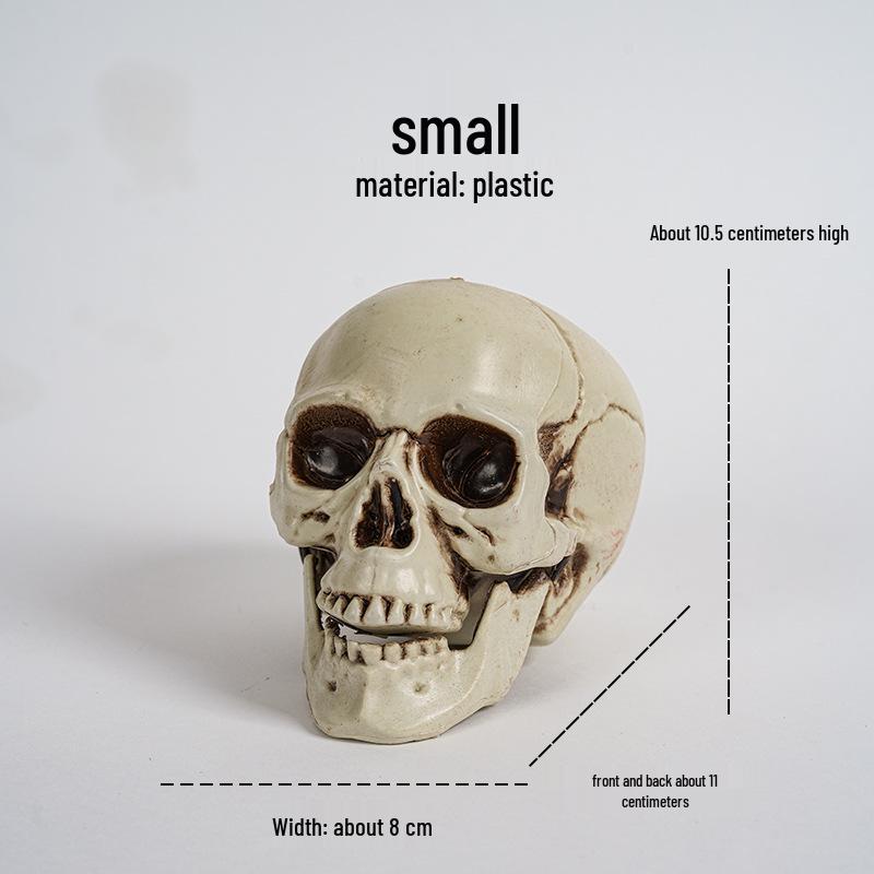 Piccolo Teschio Ornamenti per Halloween per Casa Infestata o Decorazione Bar