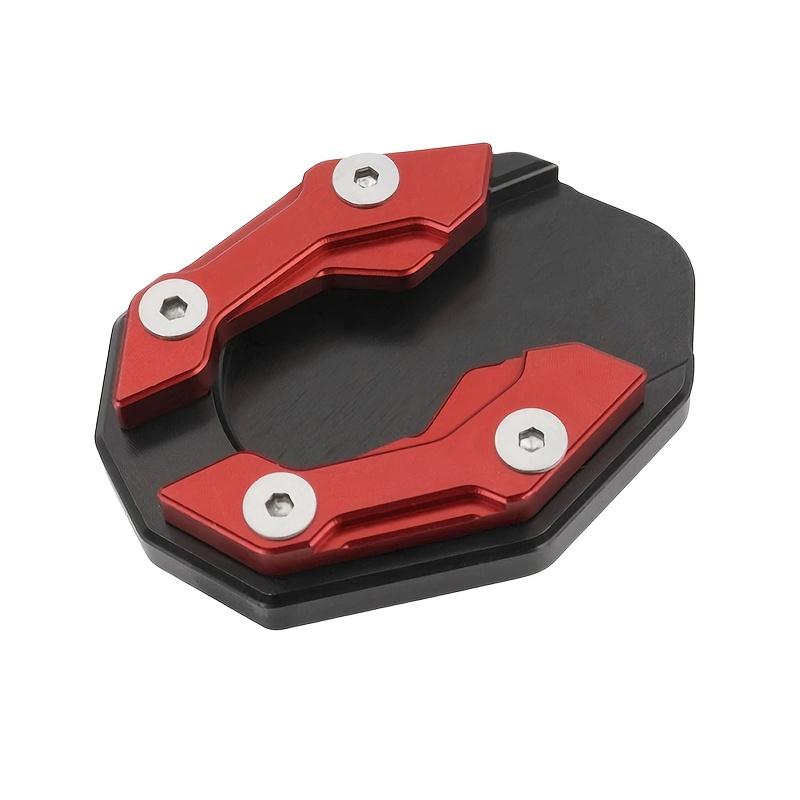 1pc Foot Support Pad Motorcycle Modification Accessory Side Kickstand Anti-Slip Base Enlarged Single Support Pad