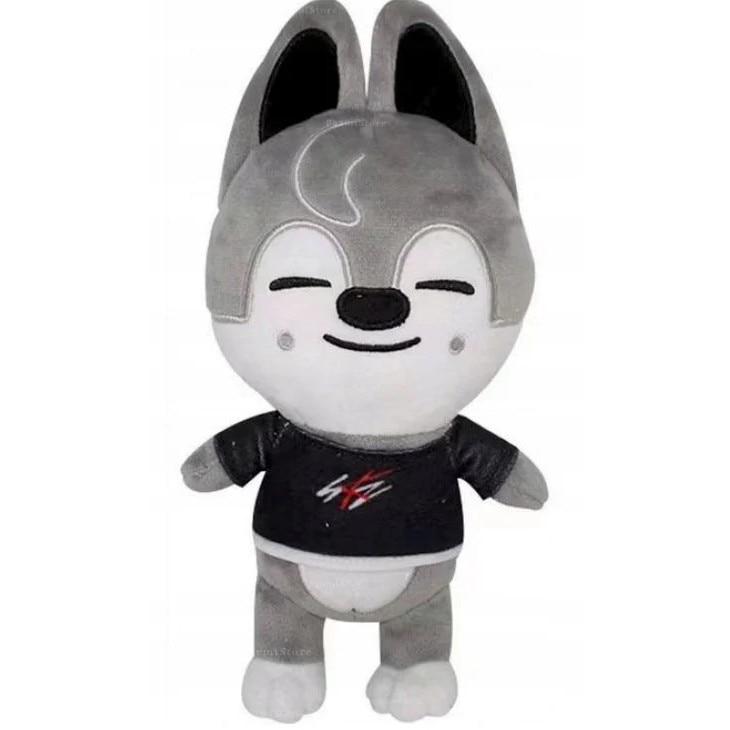 Stray Kids SKZOO Wolf Chan Plush Toy 25cm Official Licensed Merchandise Collectible Doll