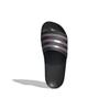 Adidas Adilette Aqua Slides Comfortable Silent Slide Sandals Women Slides Black Purple GX4279
