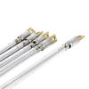 uxcell Universal Telescopic Antenna 80 Degree 11cm-32cm Length 5 Sections