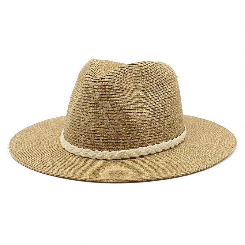Men'S And Women'S Beach Hats, Straw Hats, Jazz Hats, Sun Hats, Outdoor Beach Sun Protection Hats Cmn-213