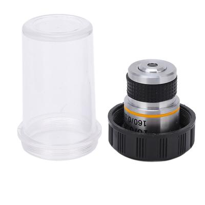 185 Achromatic Objective Lens Clear Standard 20mm Thread Biological Microscope Objective100.25