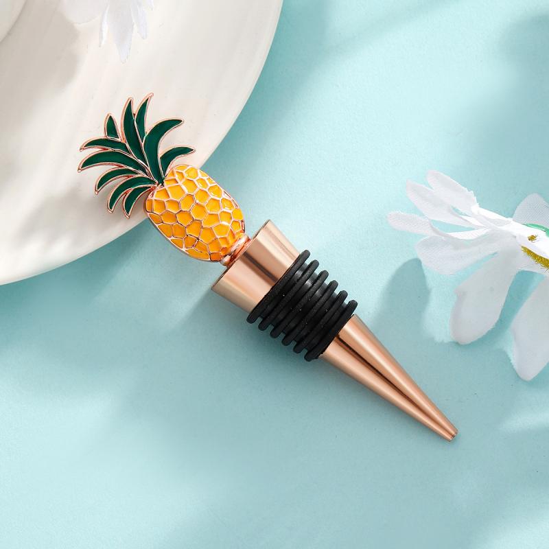 Creative Pineapple Red Wine Stopper Bottle Stopper Wine Preservation Stopper Wedding Party, Birthday Gift For Friends And Family
