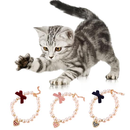 Очаровательное легкое ожерелье-бантик для домашних животных — фото 3