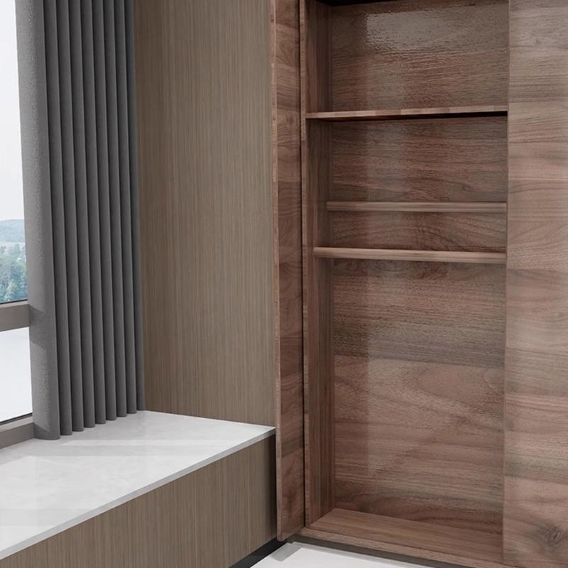 Smooth and Quiet Folding Invisible  Door Rail Cabinet Door Sliding Mechanism for Kitchen Cabinets & Living Room Storage