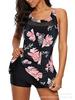 Women's Swimsuit Belly Dress One-piece Swimsuit Plus Size Swimsuit V-Neck Swimsuit