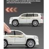Maßstab 1/24 Toyota LAND CRUISER Offroad-SUV Legierung Metall Diecast Automodell Simuliertes Sound- und Lichtmodell Spielzeug für Jungen Sammlung