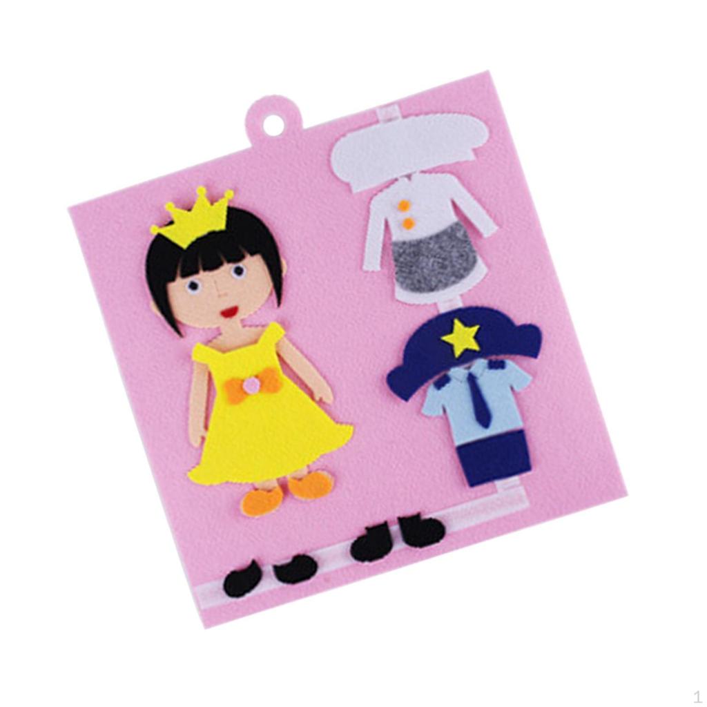 Activity Books Fine Motor Interactive Cloth Book for Toddlers Girls Unisex G