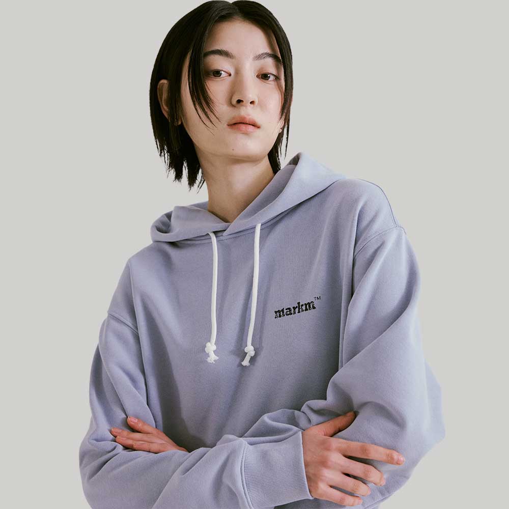 Худи с базовым логотипом Mark M (Mkiba8601) Iv/S