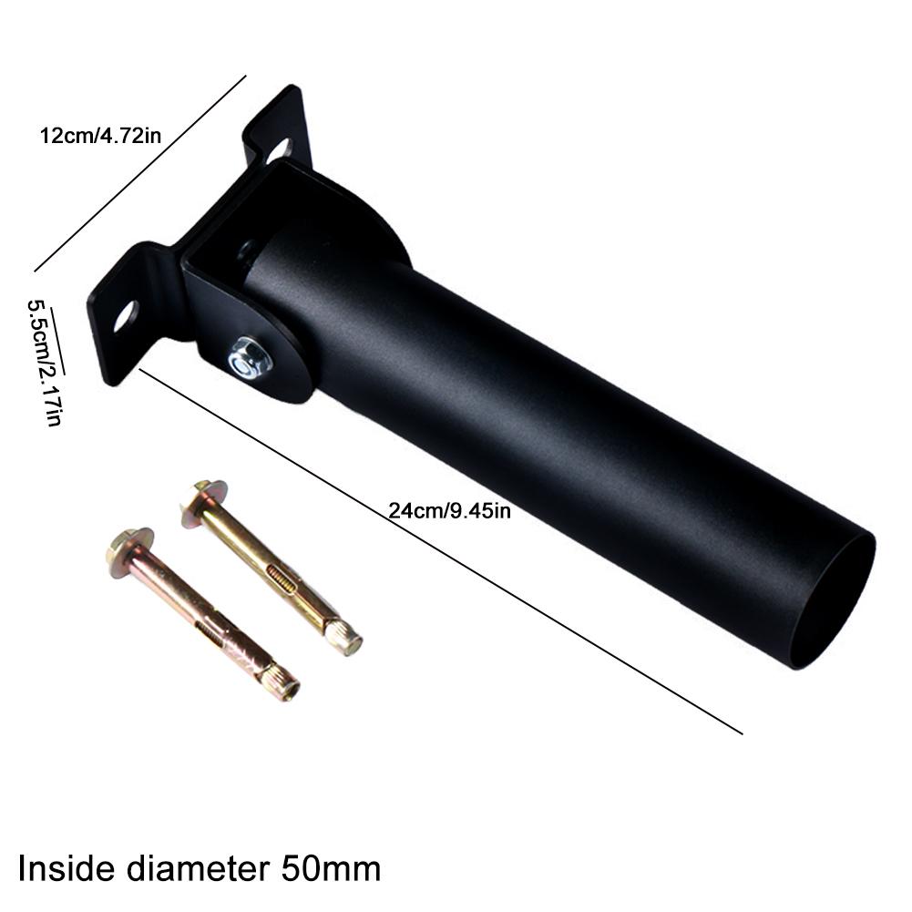 Väggmonterat T-stångs roddplattformstillbehör Roterande T-stångshållare Hantelförvaringsutrustning för Marklyft Knäböj Tricepsövningar